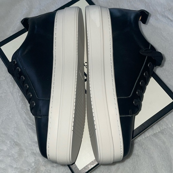 NWT J/SLIDES NOCA Black Leather Sneaker - Picture 12 of 15